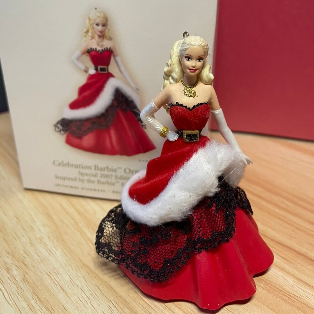 Hallmark Keepsake Ornament Celebration Barbie Ornament Special 2007 Edition #8